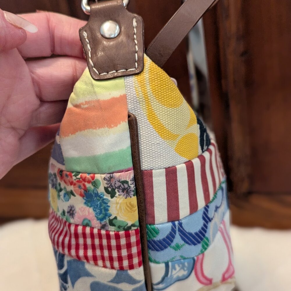 Vintage Coach Patchwork Mini Bag - image 4